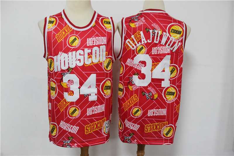 Rockets 34 Hakeem Olajuwon Red Hardwood Classics Tear Up Pack Swingman Jersey,We sell and wholesale Rockets 34 Hakeem Olajuwon Red Hardwood Classics Tear Up Pack Swingman Jersey on line form chian!